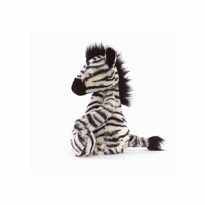 Jellycat Bashful Zebra USA | 19425NGFS